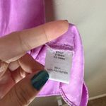 Current Air  lilac Pink Ruffled Short Sleeve Blouse Photo 3