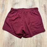 Nike | Dri-FIT Women's Burgundy Athletic Workout Gym Running Shorts Photo 1