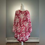 H&M Pink Floral Caftan/Cover-Up Size L EUC Photo 1
