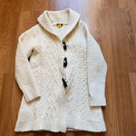 Cabela's  Cream Cable Knit Cardigan Photo 11