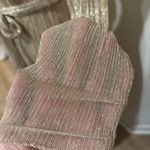 Anne Klein Bella Crinkle gold Dress size 4 Photo 2