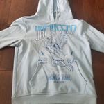Unplugged World Tour Hoodie Size Medium Light Blue Heavy Duty Photo 0