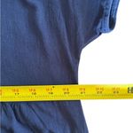 Women’s Crew Neck Cotton Blend Blue Dress with Pockets. Size XXL. Cotton Blend Photo 4