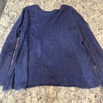 ZARA  Navy Knit Top Photo 3