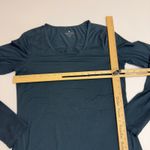 Athleta  Shirt Womens Small Green Chi Long Sleeve Athletic Workout Photo 6