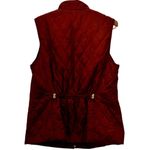 Croft & Barrow  Puffer‎ Vest Medium Red Quilted Gorpcore Photo 1
