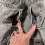 Merona  size 8 grey denim jeans short shorts EUC Photo 5