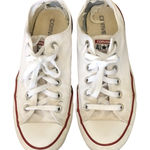 Converse Convers All Star White Low Top Lace Up Sneakers Unisex Size Men 6 Women 8 Photo 0