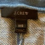 J.Crew  cotton blue sweatshirt with tie sides. XXS Photo 3