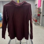 Maurice's Burgandy Cowl Neck Sweater Photo 1