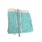 Lilly Pulitzer Hayden Pull On Beach Skirt Ice Cake Blue Small 100% LINEN Photo 4