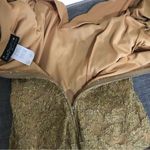 Molly Malloy Vintage 80s Golden Cocktail Prom Dress Size S Gold Photo 8