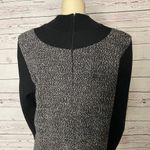 Vintage M.H.M. Melissa Harper knit black & grey dress size medium Photo 9