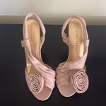 Martinez Valero Women's Corona Big Rosette Gathered Nappa Sandal Size 8.5 Photo 2