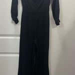 Jill Stuart Jill Black Cold Shoulder Jumpsuit Size 4 US $338 Photo 3