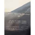 Nine West  Womens High Rise Cuffed 5" Bermuda Denim Jeans Shorts Size 10 Black Photo 6