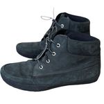 Timberland  Eden Square Combat Boots Women's 9 Green Nubuck Lace Up Ankle Sneaker Photo 1