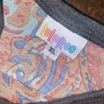 LuLaRoe  Floral Raglan Baseball Style  3/4 Sleeve T-Shirt - size XL Photo 5