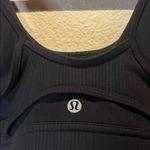 Lululemon  Love To Layer Women’s Sports Bra Black Stripe Size 2 Photo 5