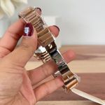 Michael Kors NWT Alex Rose Gold-Tone Stainless Steel Watch Photo 3