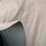 Cottage Essentials Embroidered Floral Sweater‎ Beige Ramie Cotton M Vintage Pink Size M Photo 4