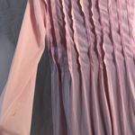 Vanity Fair Vintage  Pink Ruffle Button Down Dress Photo 11