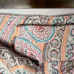 Orvis  Pastel Paisley Print Chino Cropped Pants 10 Photo 2