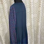 Ann Taylor  Print Long Sleeve Shirt Dress Photo 4