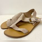 Silent D Risa Suede Sandal Size 39 Tan Photo 5