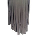 Free People WE THE  Olive Green Split Back Long Sleeve Tunic High Low Trapeze Top Photo 2