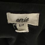 Aerie  Mini Skirt Womens S Black Wrap Tie Waist Ruffle Flowy Sheer Whimsigoth Photo 3