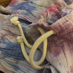 FIREISLAND LIGHTWEIGHT GAUZE TIE DYE BEACH PANT BY 9SEED Purple Size S petite Photo 5