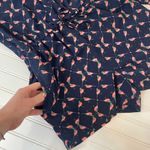 Daniel Rainn  Women’s Navy Bird Print Long Sleeve Romper Novelty Size S Photo 5