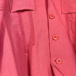 Emma James Wome Petite 16 Coral Linen Blend Blazer Jacket Lace Back Tie Career Photo 1