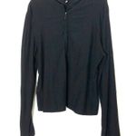 Eileen Fisher  Black Zip Jacket Large Photo 0