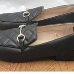 Jones New York Shoes Flats Finan Horsebit Black/Silver Women's Size: 8.5 Photo 6