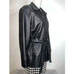 Sonoma Women’s LAMBSKIN Leather Jacket Pockets SMALL Photo 1