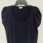 ALC Frank A.l.c. Puffy Long Sleeved Top Black Size XS EUC Photo 2