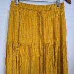 Anthropologie  Maeve Carnacion Textured Maxi Skirt Size S Photo 6