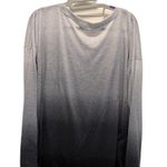Idealogy Long Sleeve Tunic Tee Tie Dye Grays Size Large EUC Gray Photo 3
