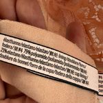 Victoria's Secret  Body Unlined Demi Bra‎ 34DD Peach Lace Bow Adjustable Photo 8