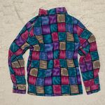 Notations Vintage Disco Pattern Button Up Photo 1