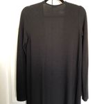 Blanc  Black Midi Ribbed Jacket Size M Photo 8