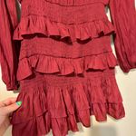 Mustard Seed Maroon Mini Dress Photo 2