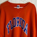 Russell Athletic  Vibrant Orange Florida Sweater Photo 3