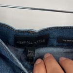 Kendall + Kylie the drifter high rise shorts Distressed size 1 medium blue Photo 4