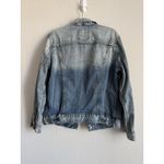 Levi's  Strauss & Co Premium Denim Jacket Trucker Blue Wash Women's Size Medium Photo 7