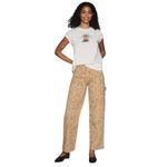 Anthropologie DAMSON MADDER Drew Cargo Jeans Snakeskin Print Size 4 NEW Photo 1