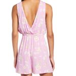 BP NWT . Woven Sleeveless V-Neck Romper Size Small Photo 2