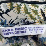 ZARA Floral chinoiserie Feminine Dainty Ruffle Blouse Size S Photo 6